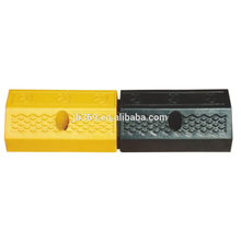 500x150x100mm four holes rubber wheel stopper